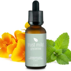 trust mild glycerine 30ml kruidendruppels brengt rust en innerlijke vrede