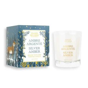 Geurkaars Limited edition Panier des sens aroma: ambre argenté 55 branduren
