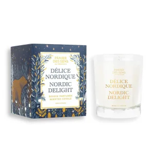 Geurkaars Limited edition Panier des sens aroma: Delice nordique 55 branduren