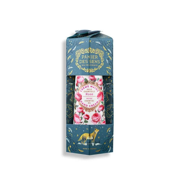 Kerstdoosje handcrème Panier des sens rozen aroma 30ML